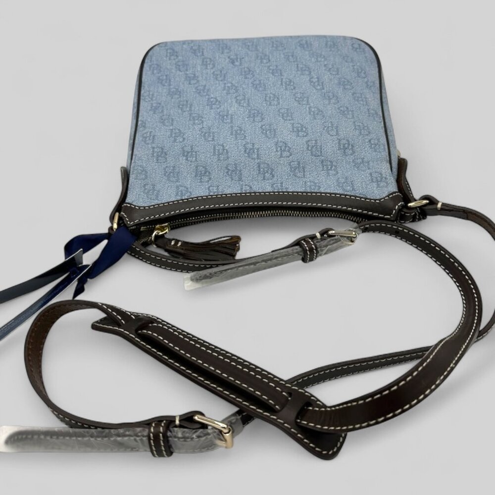 Dooney & Bourke Denim Pocket Crossbody Bag | NWT - Picture 11 of 14